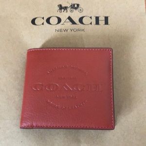New Coach Men’s Wallet (With Tags)